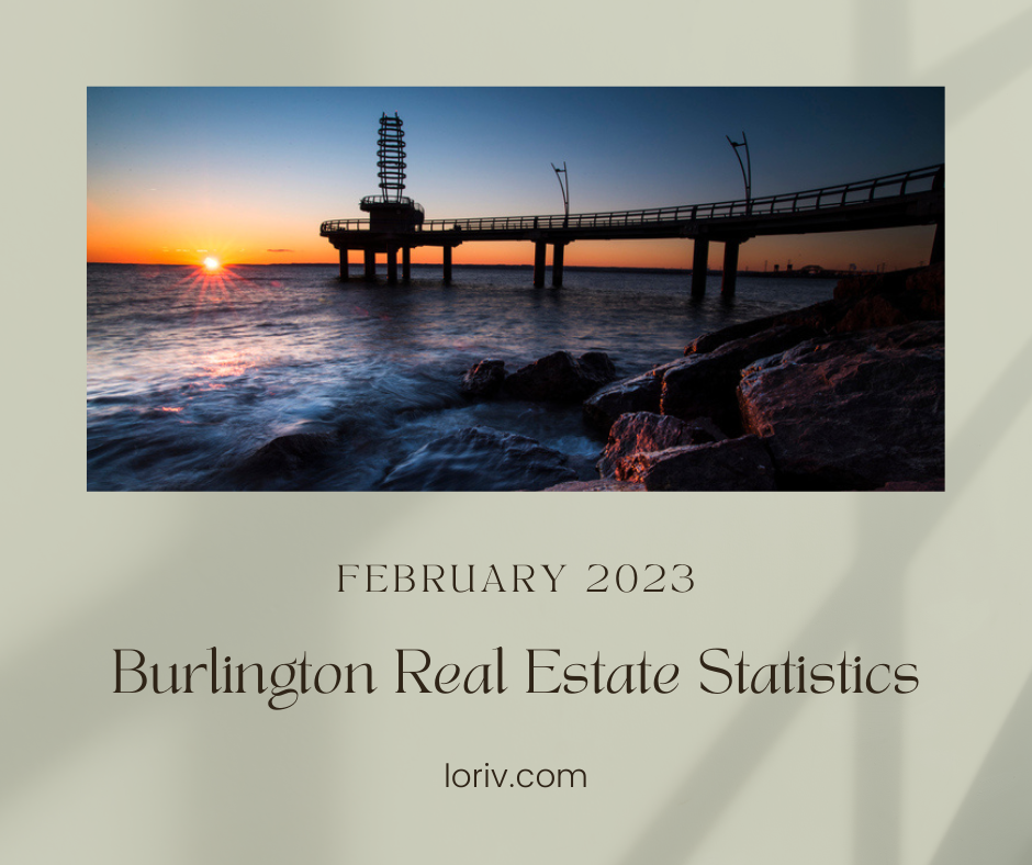 Burlington Real Estate Statistics for February 2023 Burlington Real